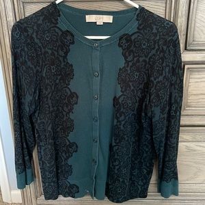 3/4 Sleeve Cardigan Ann Taylor LOFT